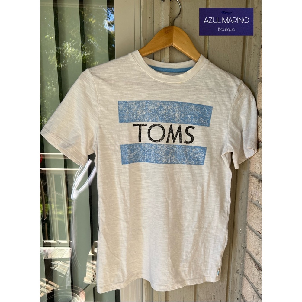 TOMS x Target • Toms logo T-Shirt Size L • Camisa con logo Toms L • Boys/unisex